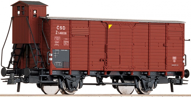 Box car with brakemans cabin<br /><a href='images/pictures/Roco/66214.jpg' target='_blank'>Full size image</a>